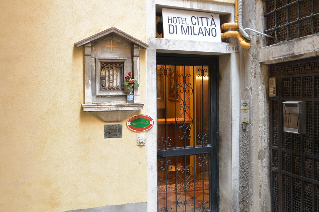 Hotel Citta Di Milano Venedig Exterior foto