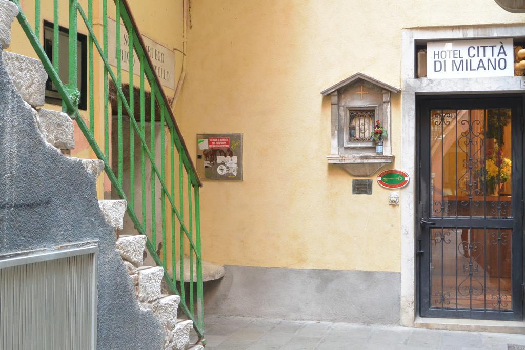 Hotel Citta Di Milano Venedig Exterior foto