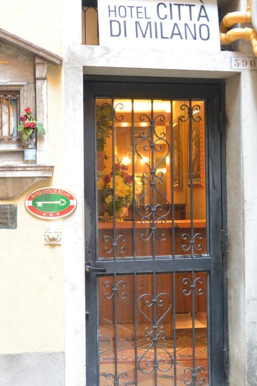Hotel Citta Di Milano Venedig Exterior foto